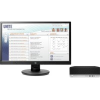 HP ProDesk 400 G4 + V214a